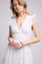 Robe Longue - Blanc