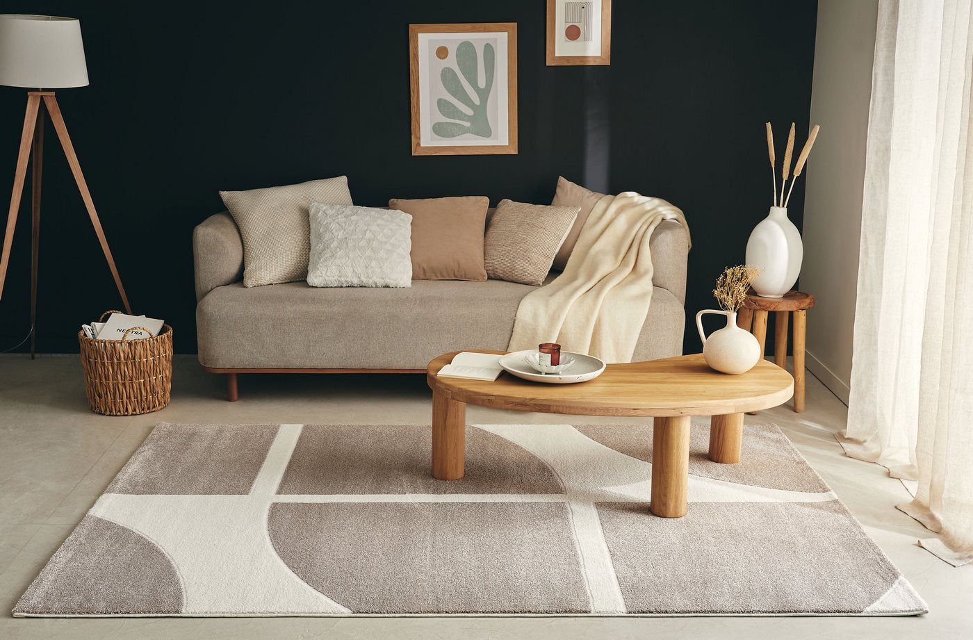 Memphis - Tapis D'Intérieur - Polypropylène - Beige