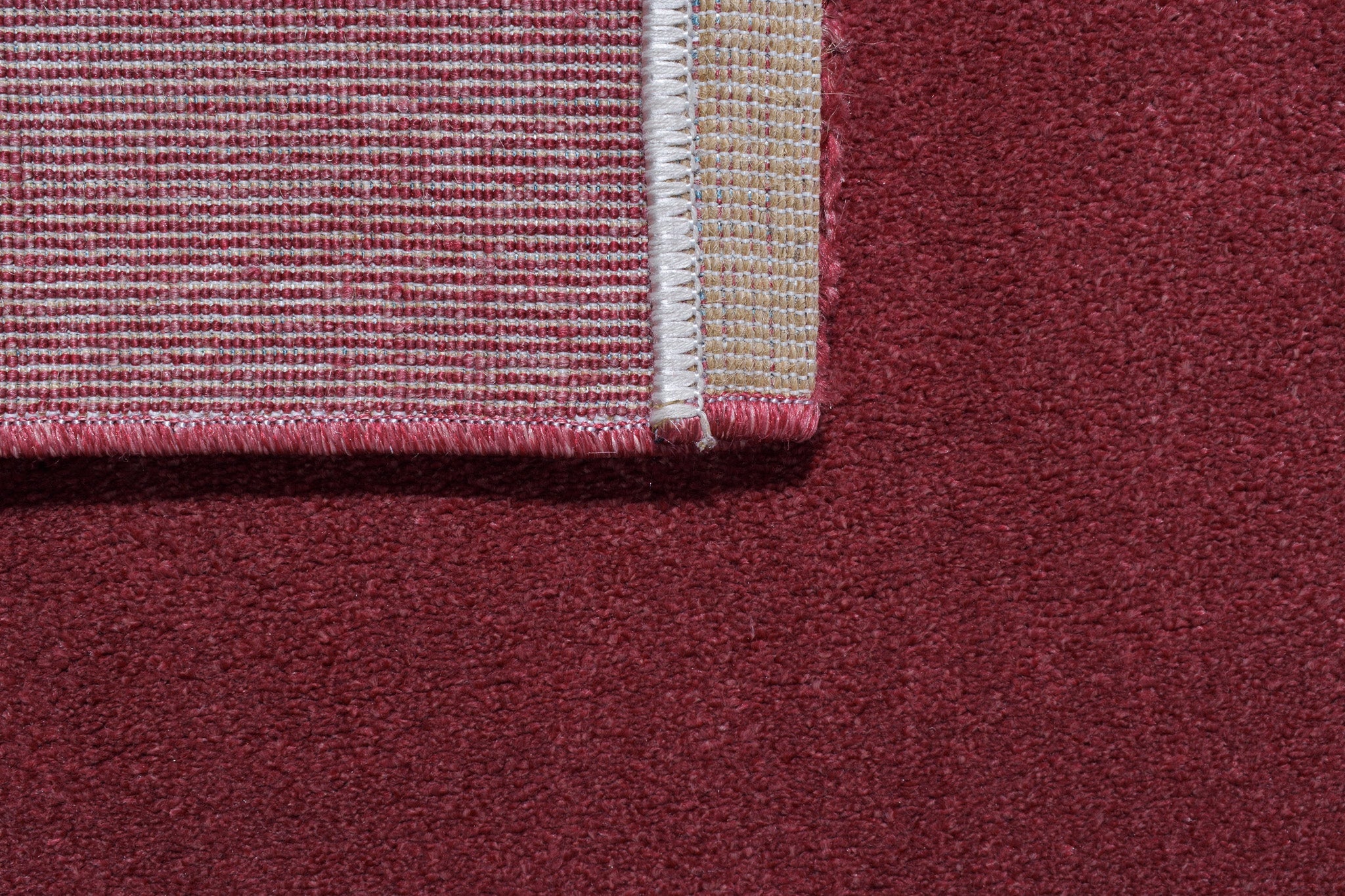Alfombra lisa roja: MEM567ROU - Alfombras Nazar