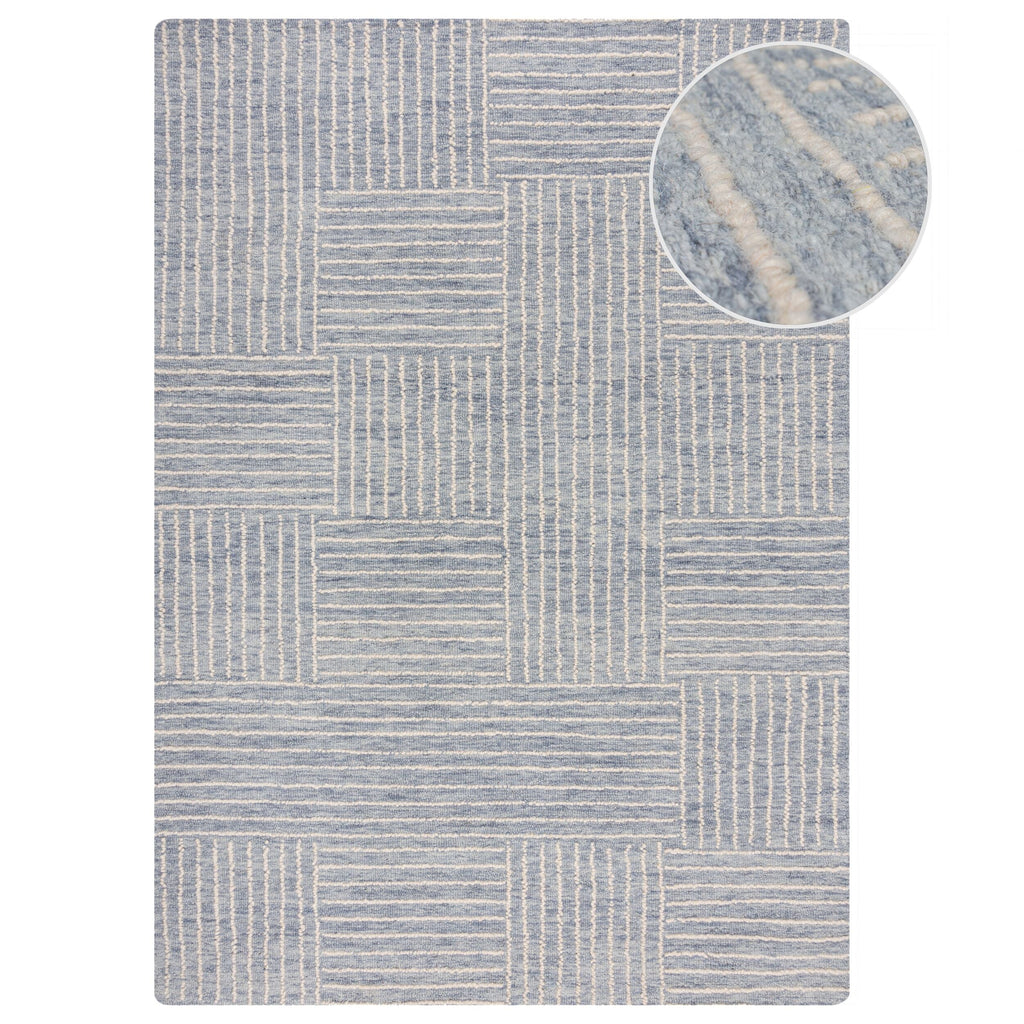 Abstract Check - Tapis Pure Laine