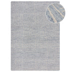 Abstract Check - Tapis Pure Laine
