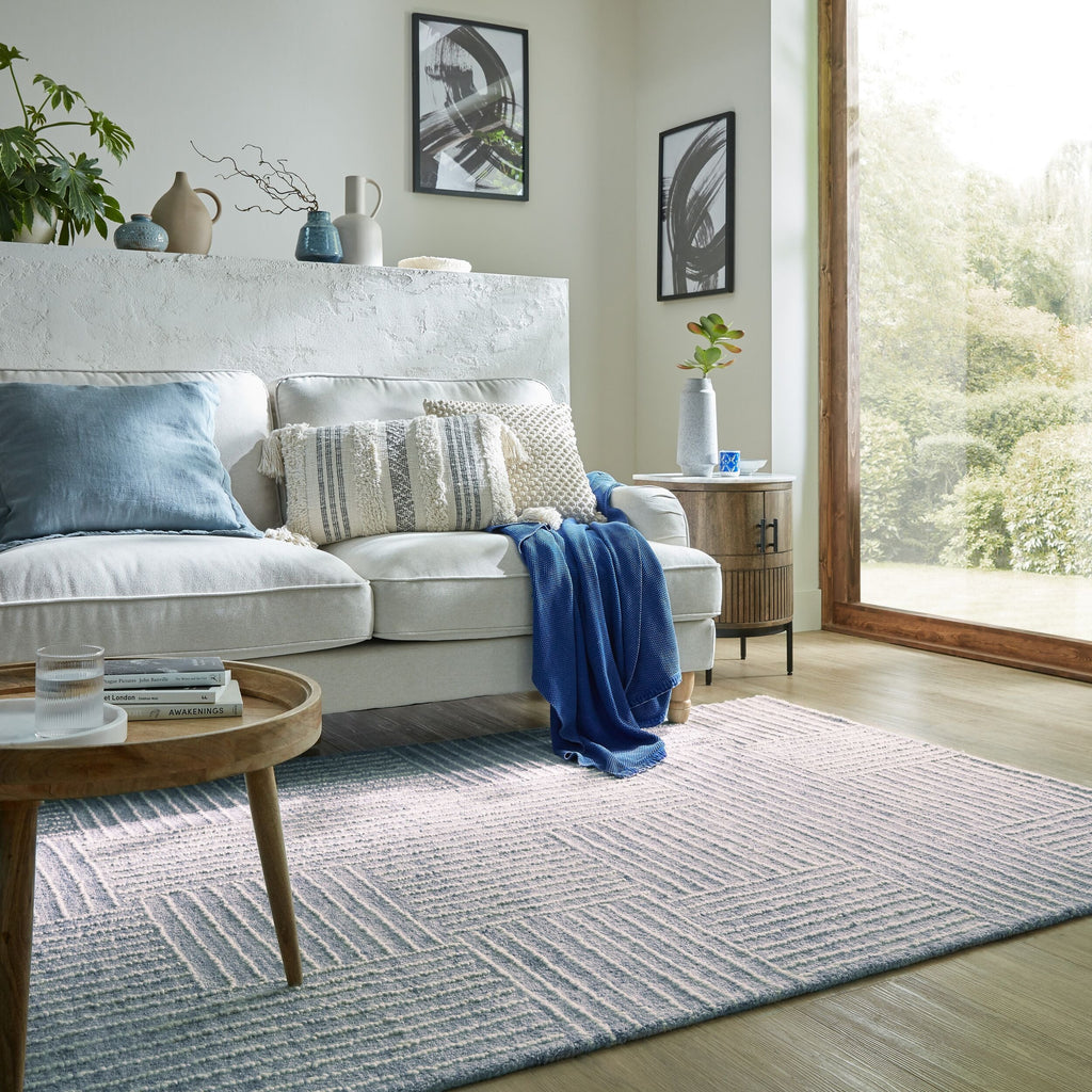Abstract Check - Tapis Pure Laine