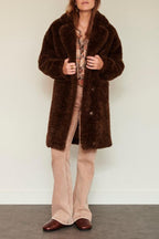 Memphis Coat - Choco