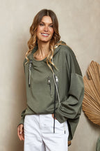 Meytal Sweatshirt - Khaki