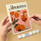 Mini Paint By Numbers 15X20Cm (6 Pieces) - Dolce Vita
