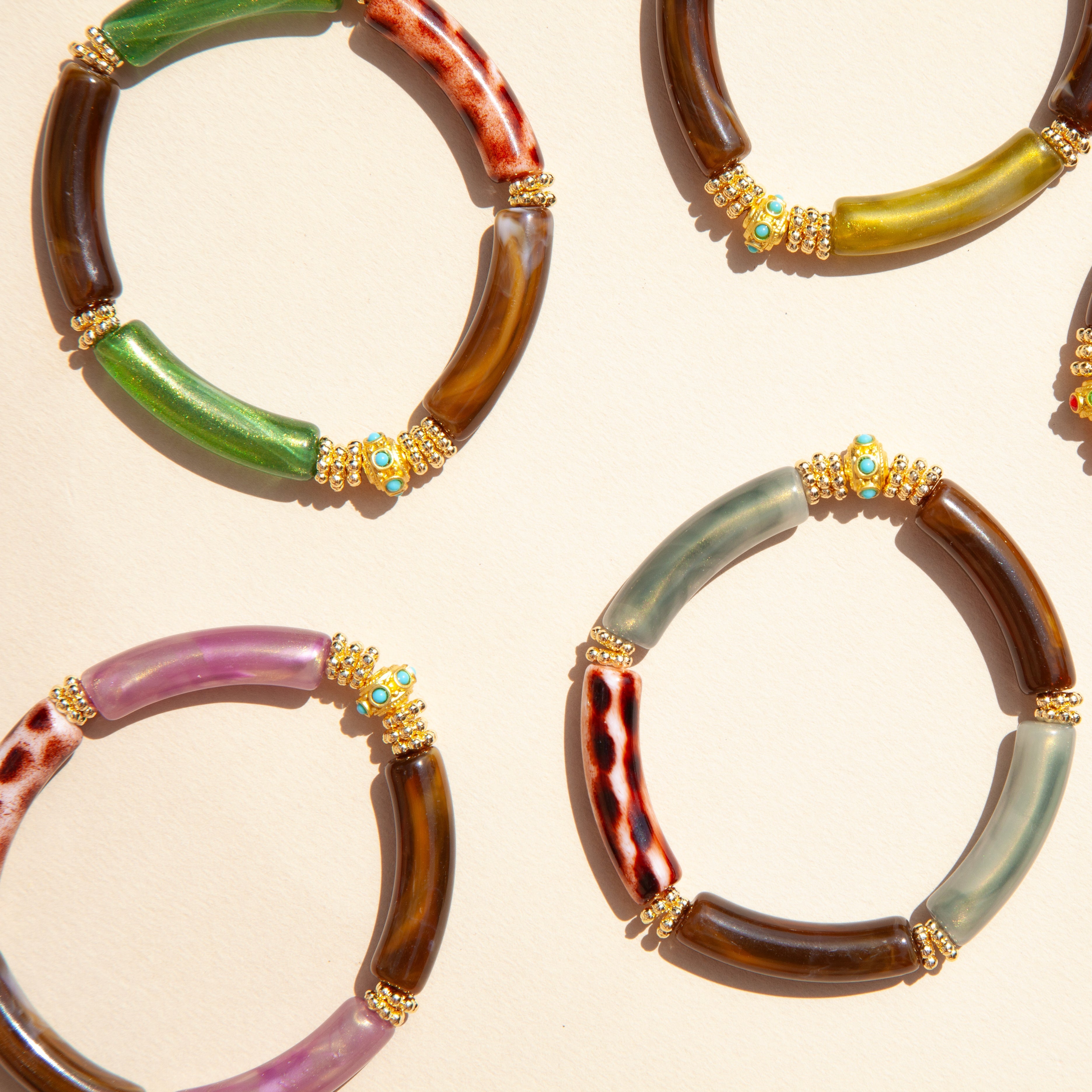 Juhu Bracelet - Brown Grey