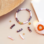 Pulseras Mini Léo - Mix White