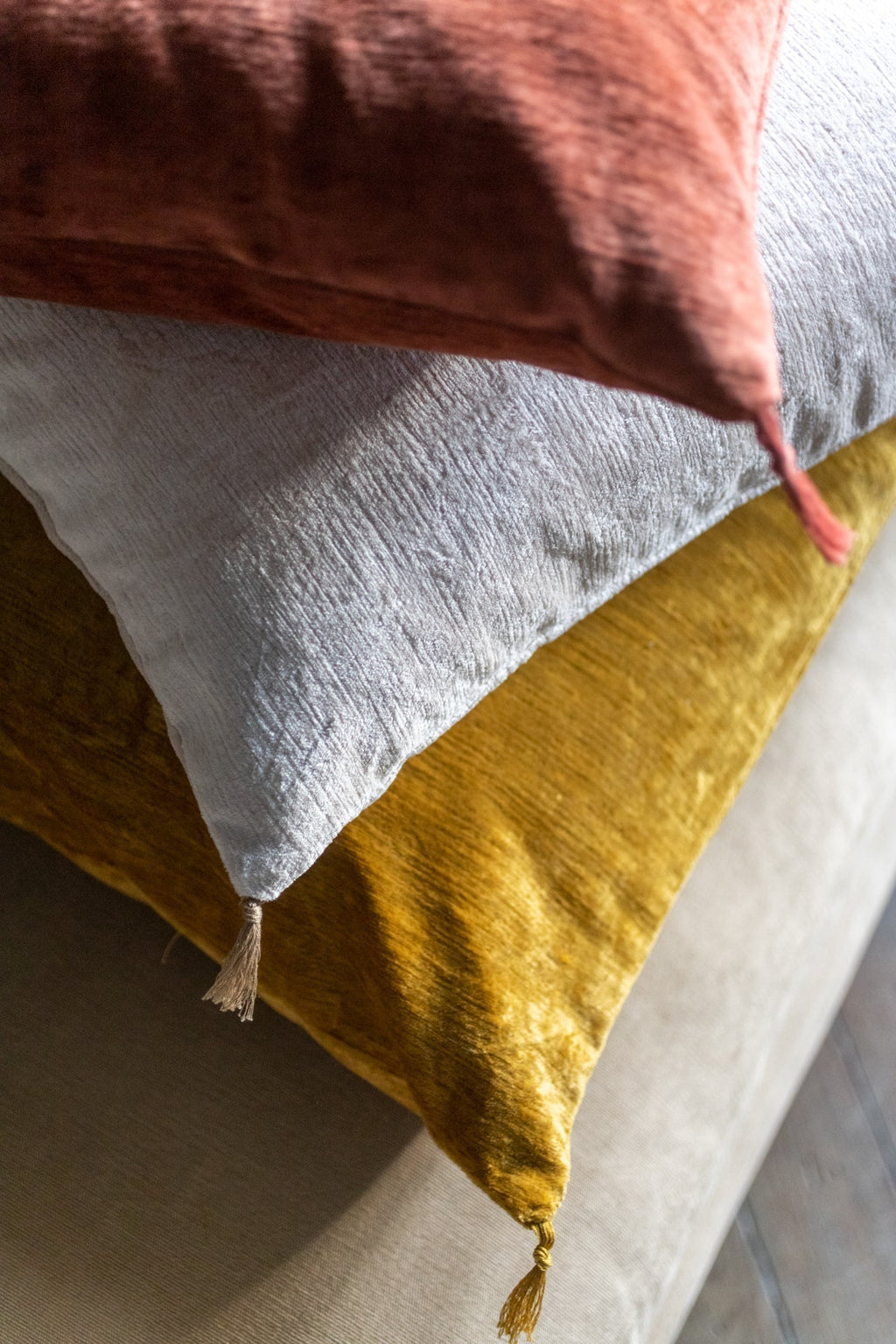 Vellino - Housse De Coussin - Velours De Lin
