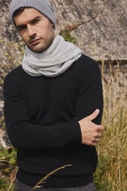 Kashmirhalsduk Stola - Pärlgrå - Unisex