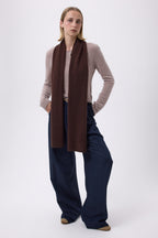 Sciarpa Stola Unisex Mh-001 - Marrone - Unisex