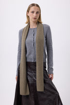 Unisex-Kaschmirschal Stola – Khakigrün – Unisex