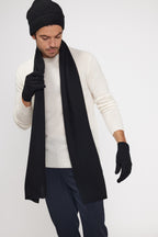 Stola-Tørklæde i Kashmir - Sort - Unisex