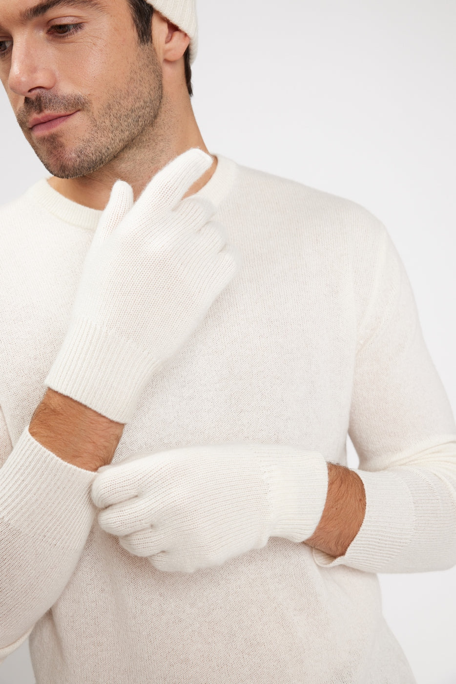 Gants - Ecru - Mixte
