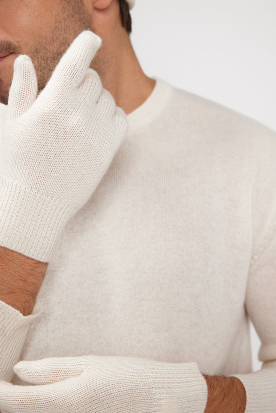 Gants - Ecru - Mixte