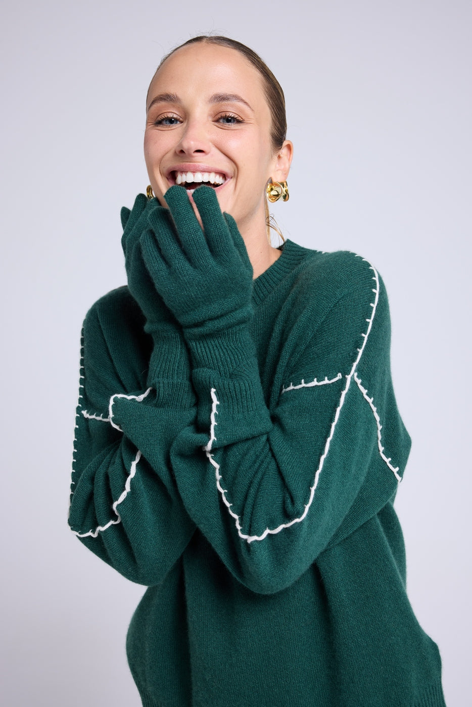 Guanti - Verde Bottiglia - Unisex