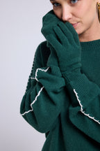 Guanti - Verde Bottiglia - Unisex
