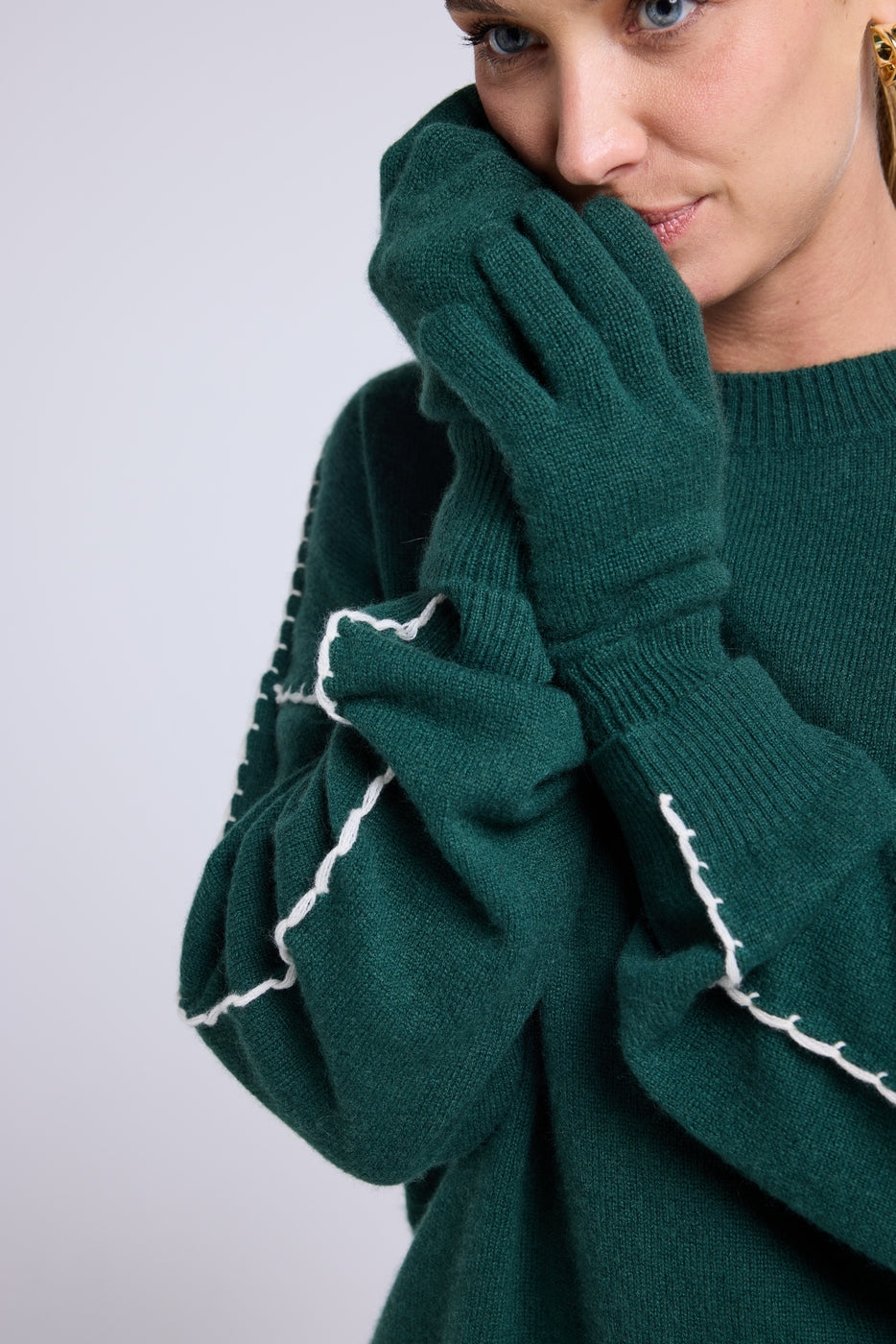 Guanti - Verde Bottiglia - Unisex