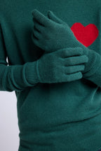 Guanti - Verde Bottiglia - Unisex
