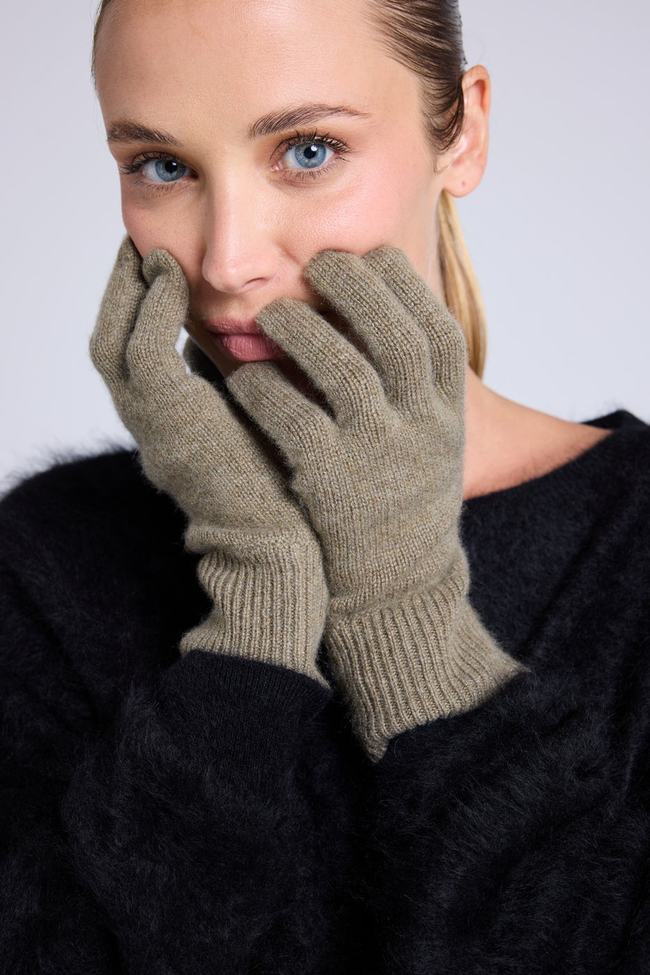 Guantes unisex - Verde caqui - Unisex