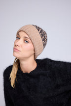 Berretto unisex leopardato - Beige leopardato - Unisex