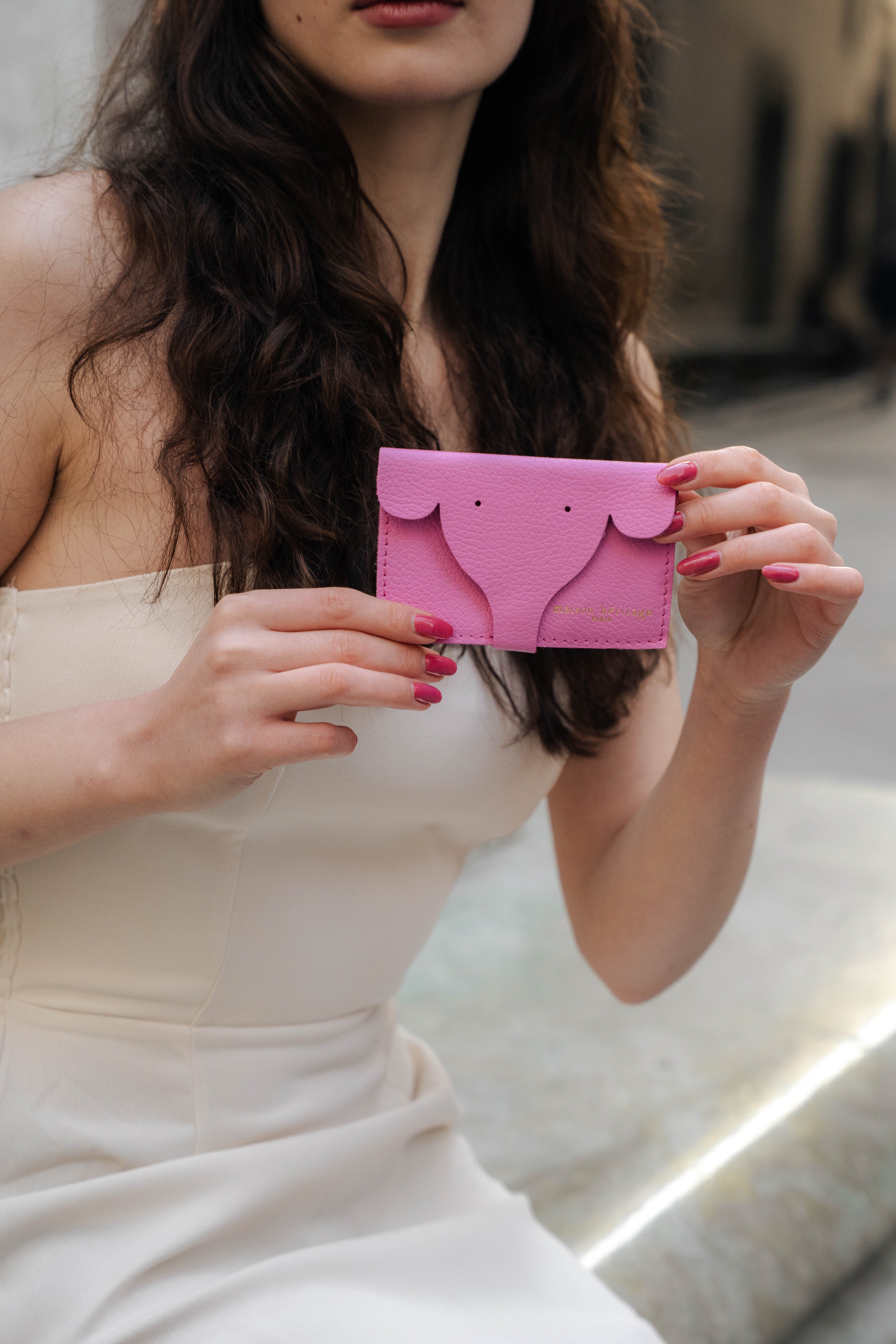 Adela Coin Purse - Pink Valentino