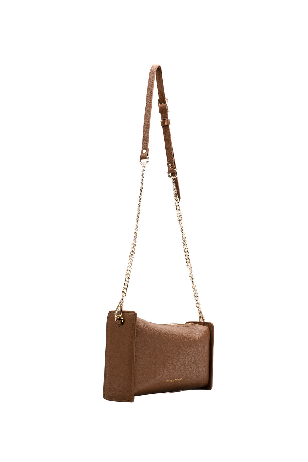 Bolso De Hombro Brille - Camel