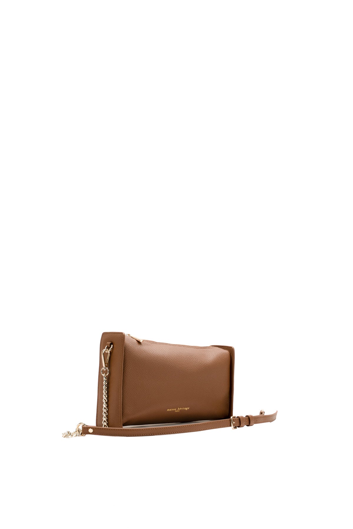 Bolso De Hombro Brille - Camel