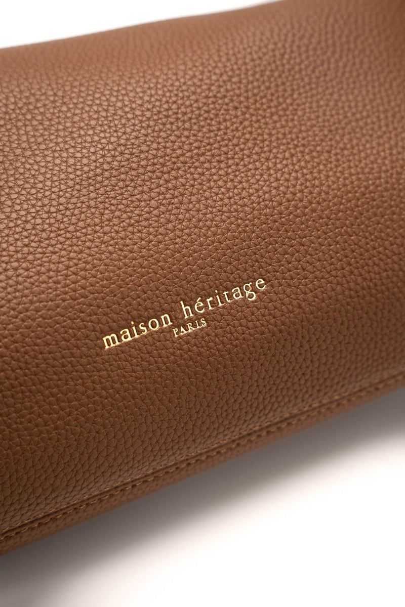 Brille Shoulder Bag - Camel