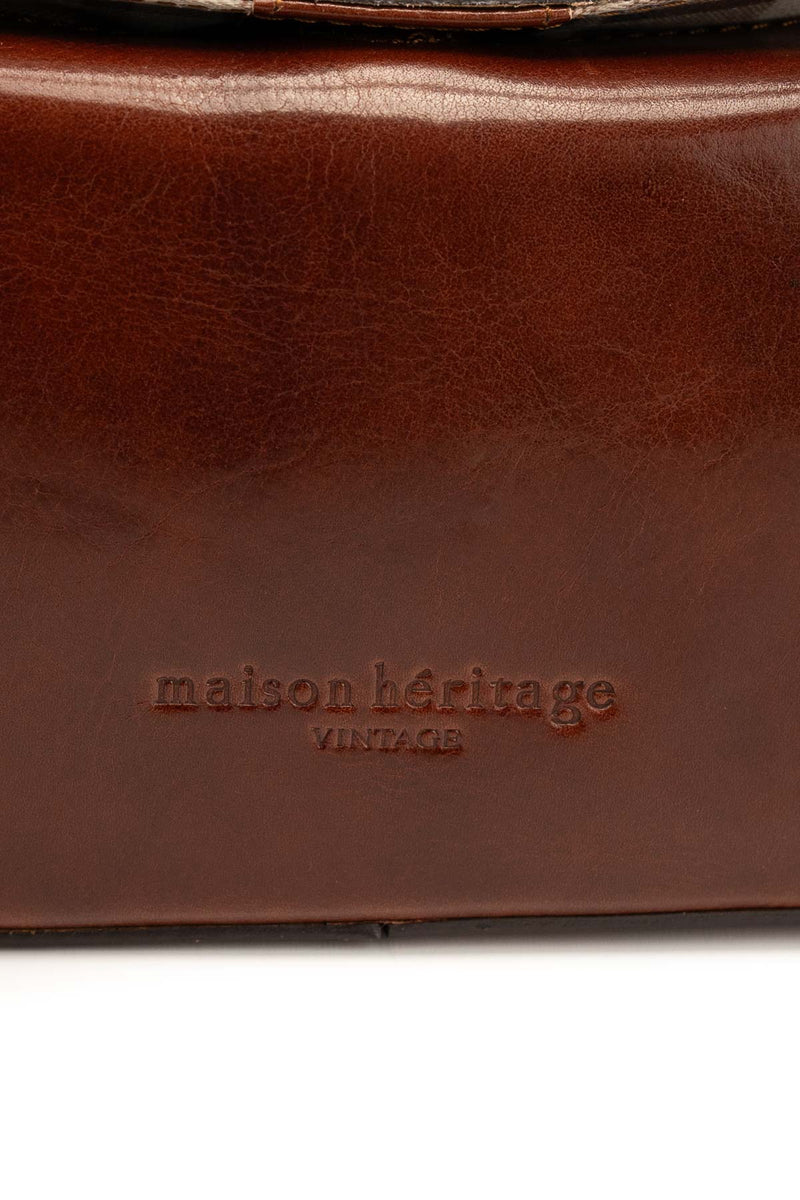 Cleo Vintage Shoulder Bag - Brown