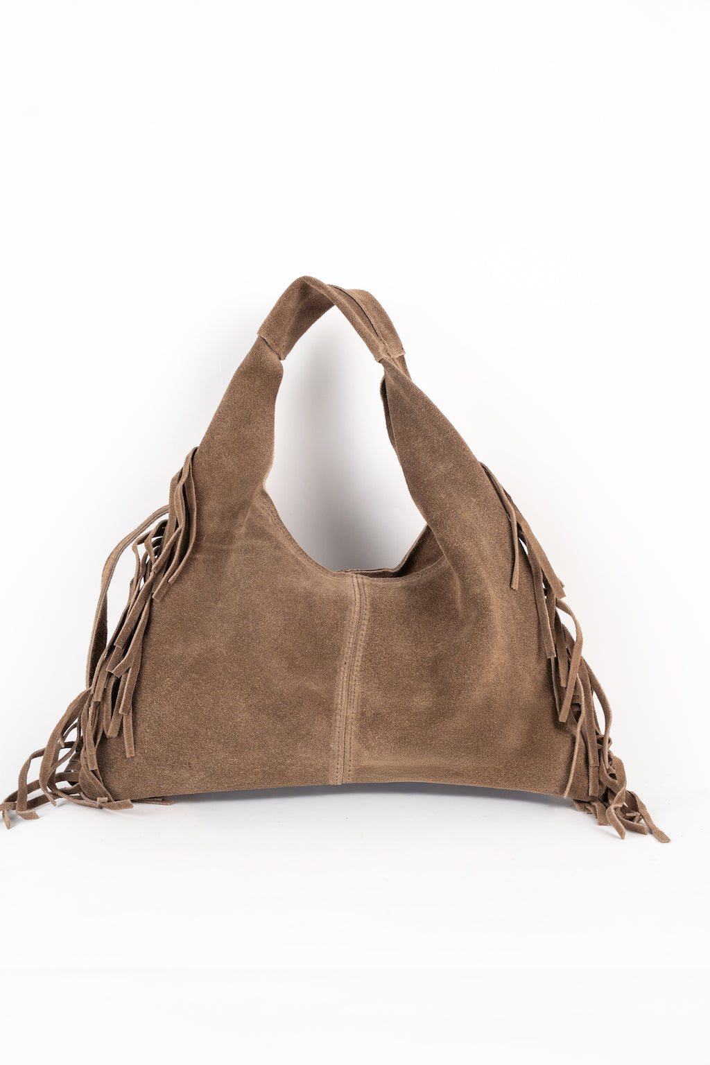 Bolso de hombro Eira Flecos - Taupe