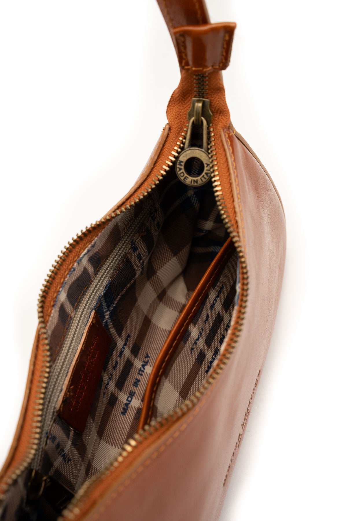 Sac Porté-Épaule Ezra Vintage - Camel