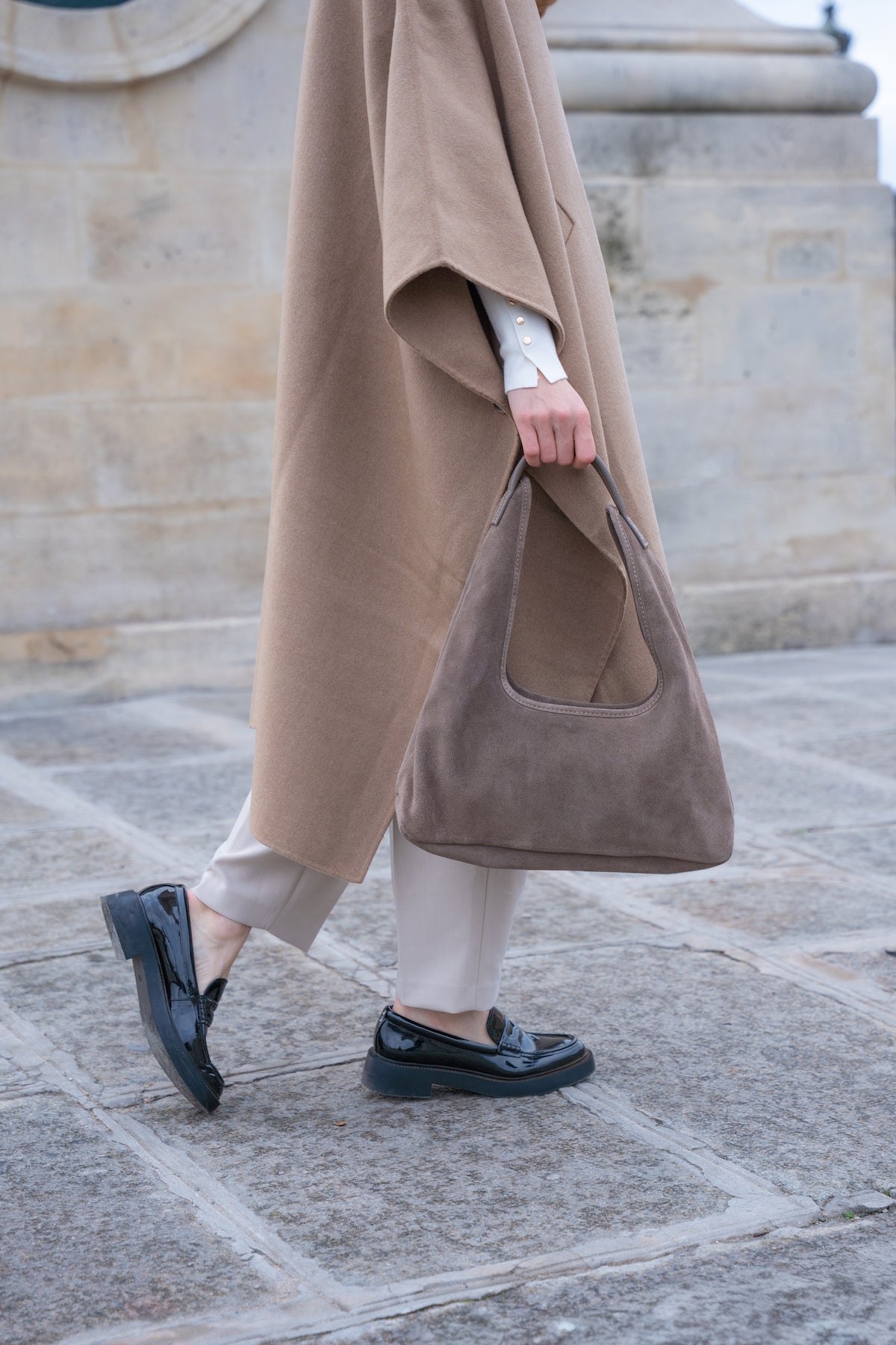 Bolso de hombro Isar - Taupe