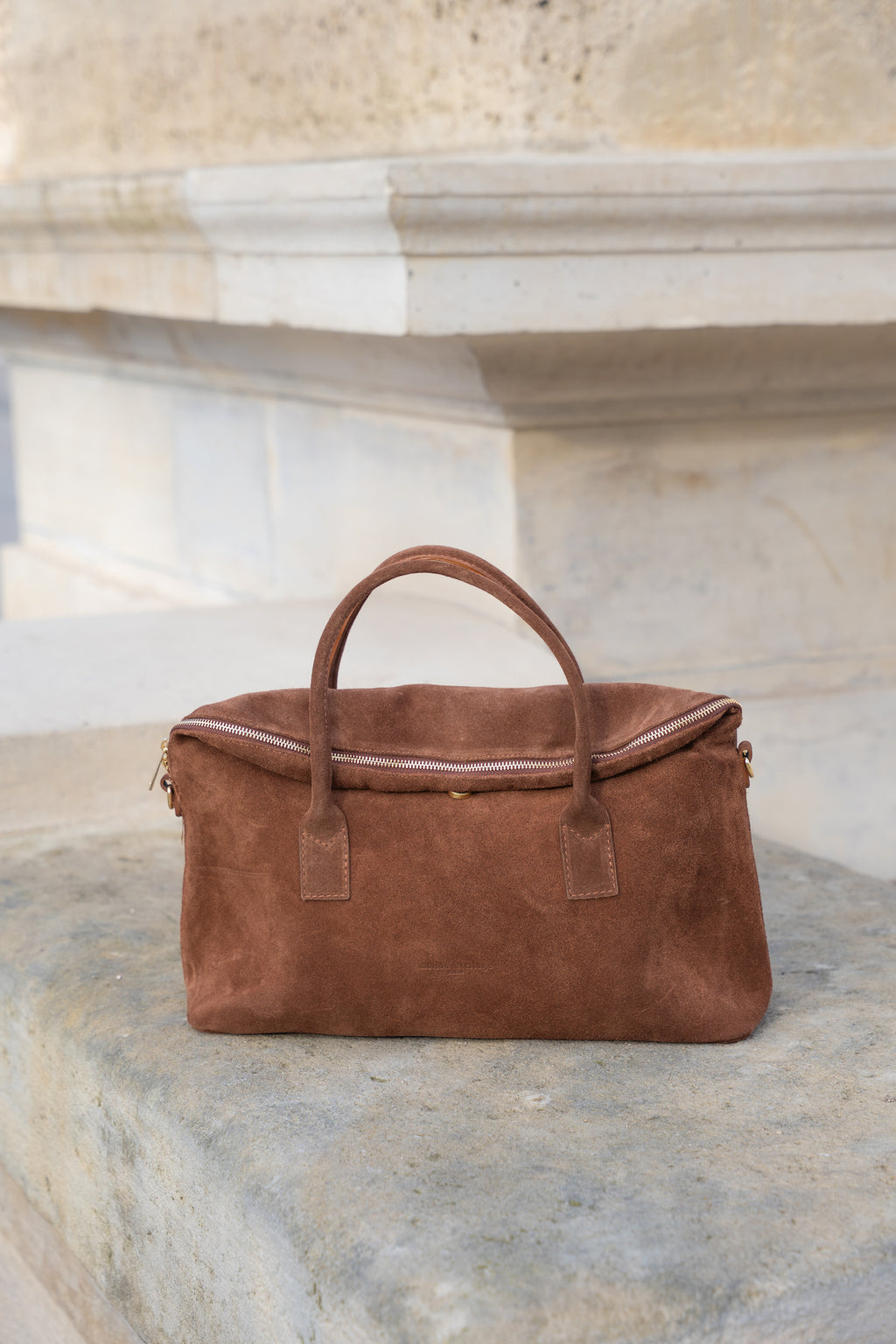 Sac Bowling Karen Suede - Marron