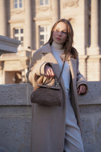 Bolso de mano Mini Talia - Taupe
