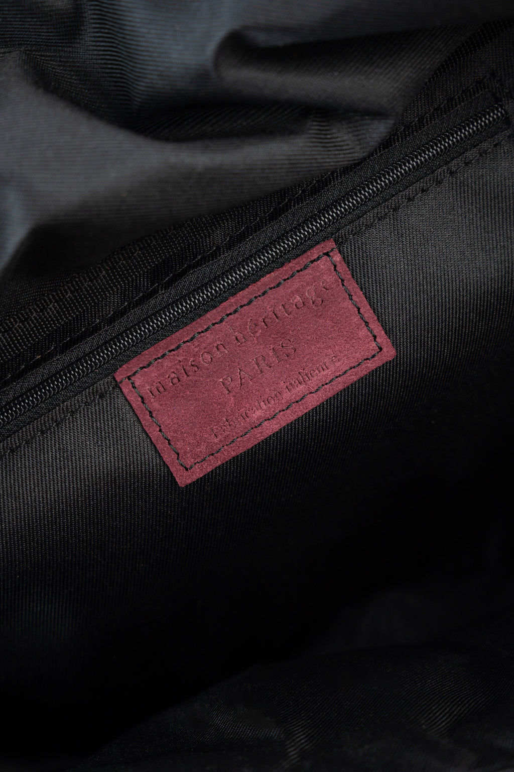 Rachel Nubuk Belt Bag - Burgundy