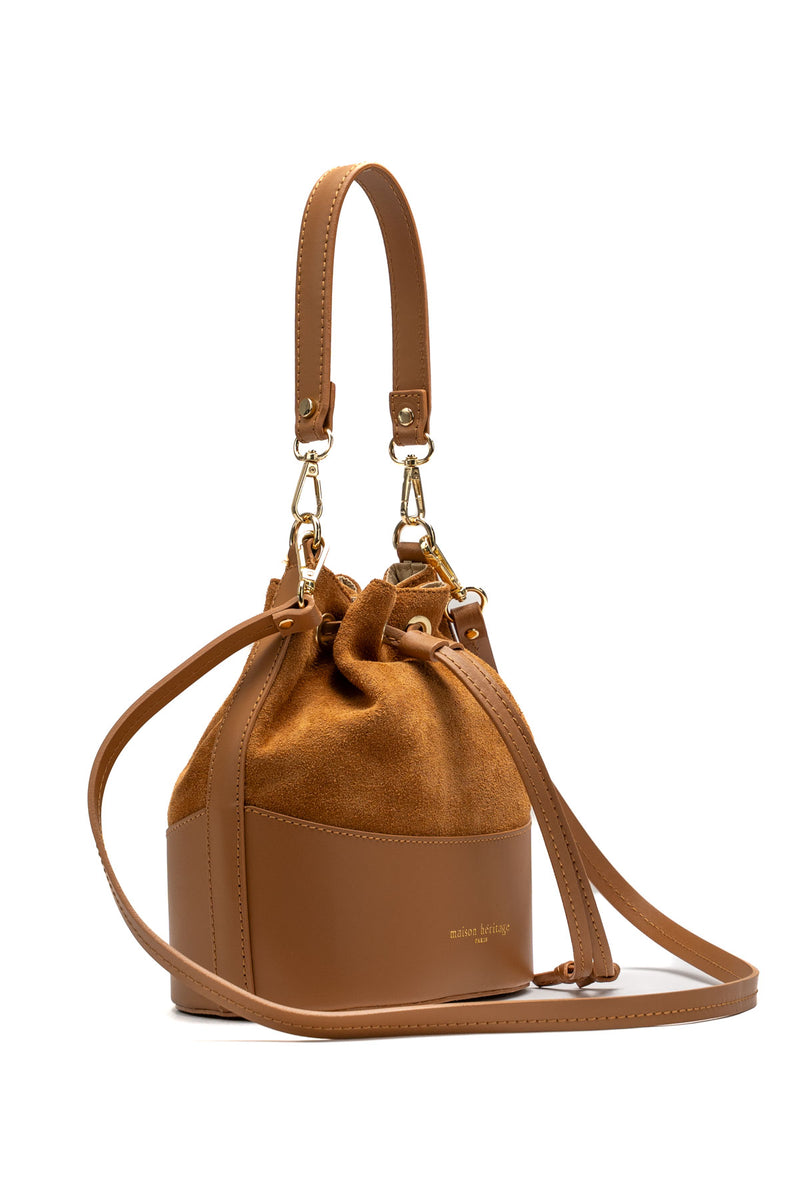 Sac Bandouliere Siesta Suede - Camel
