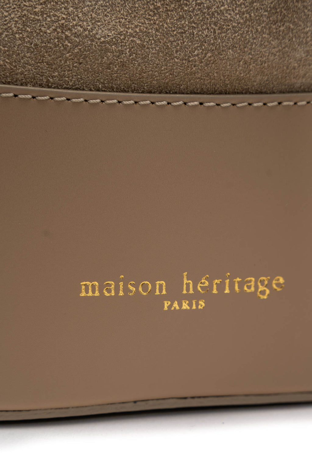Siesta Suede Crossbody Bag - Taupe