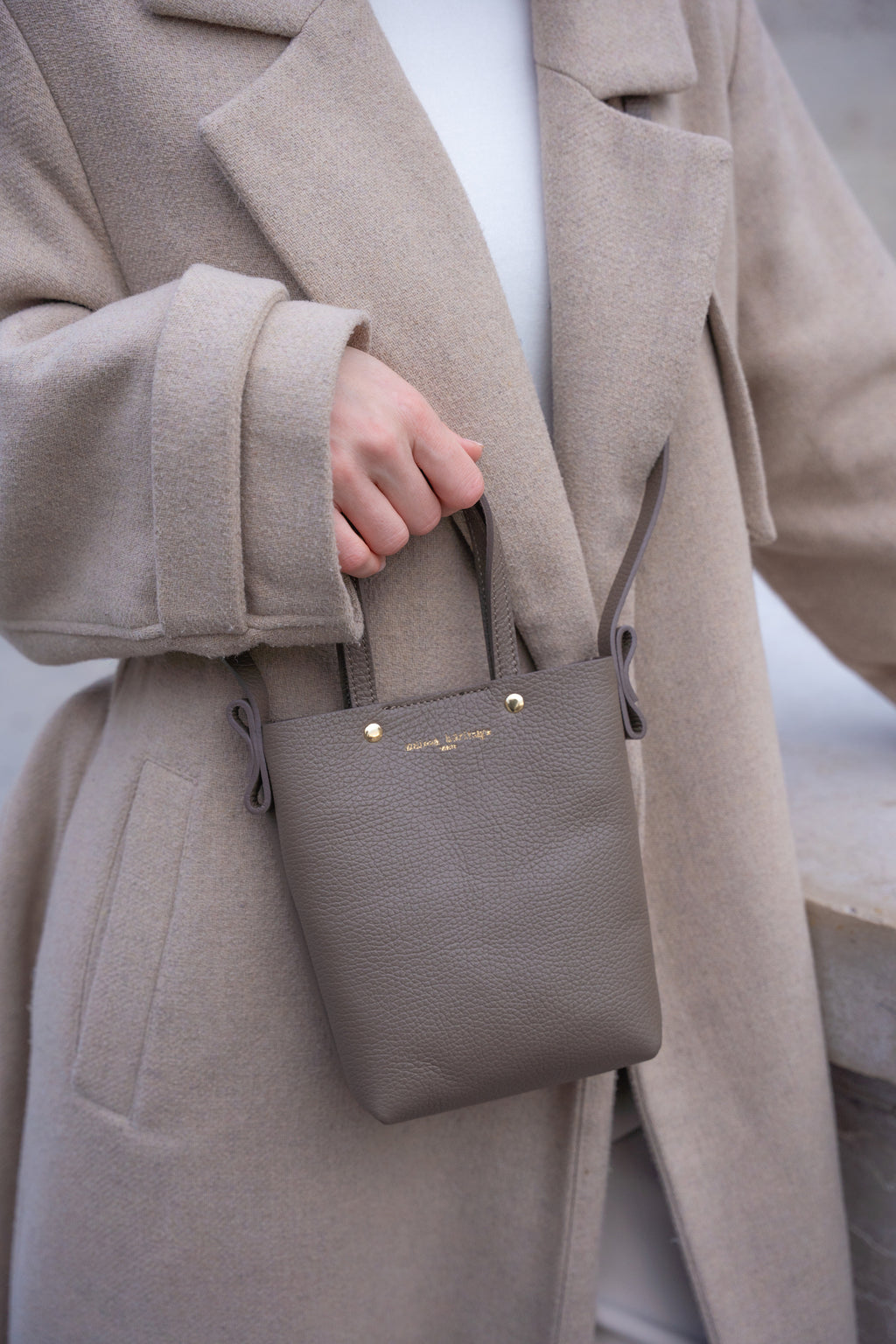 Sac À Main Skadi Graine - Taupe