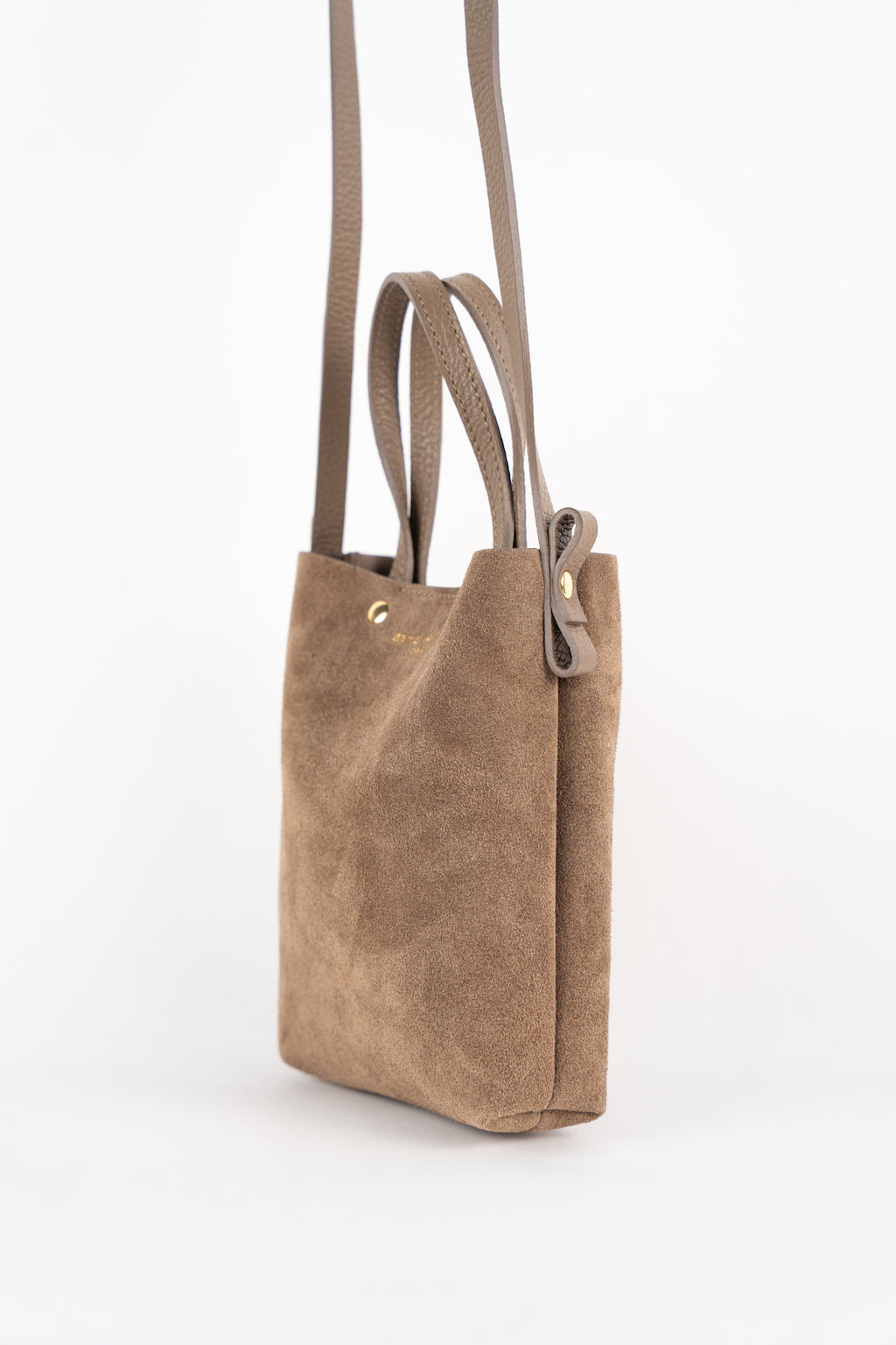 Sac À Main Skadi Suede - Taupe