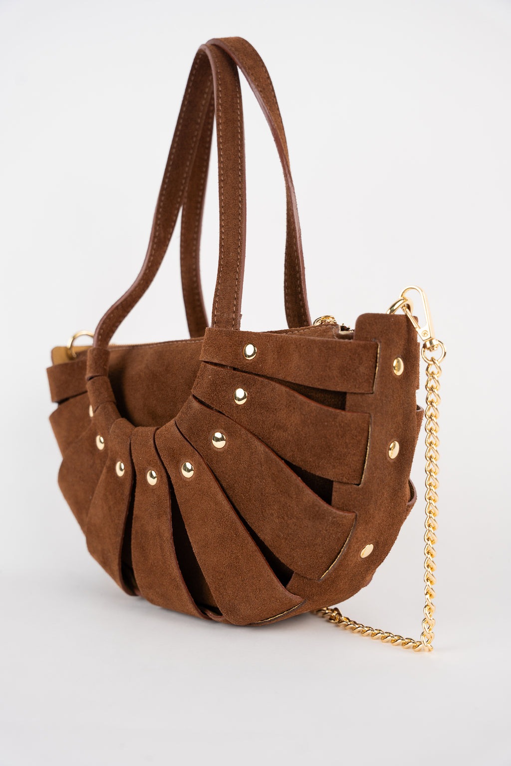 Sac À Main Sparti Suede - Marron