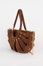 Sac À Main Sparti Suede - Marron
