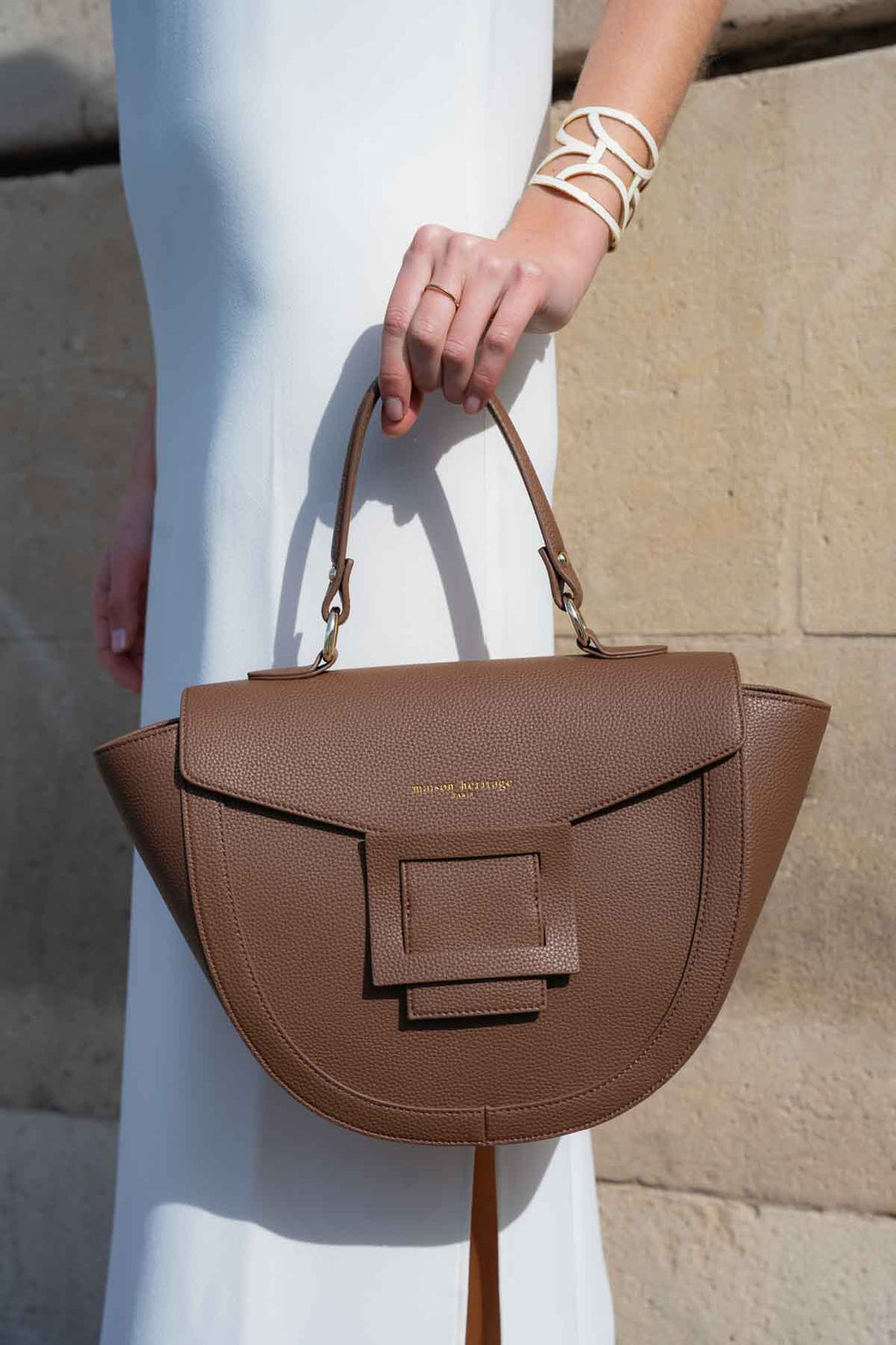 Sac Bandouliere Votti Graine - Camel
