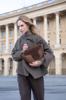 Sac À Main Votti Suede - Marron