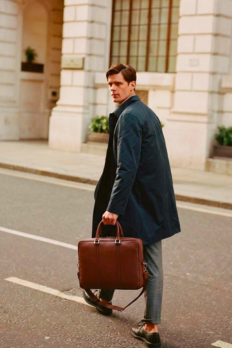 Leo Briefcase - Brown