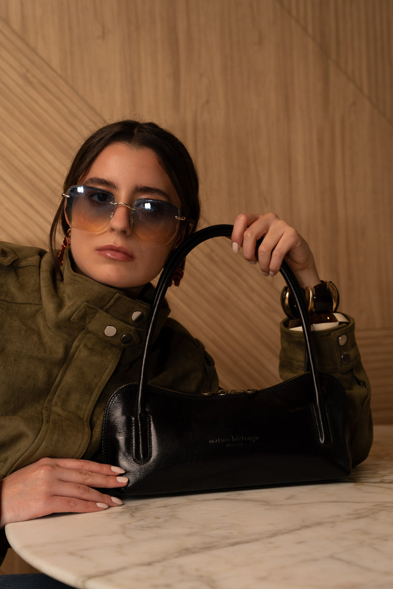 Bolso de hombro Anie - Negro