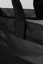 Bolso tote bajo - Negro