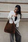 Bolso de hombro Kira - Marrón