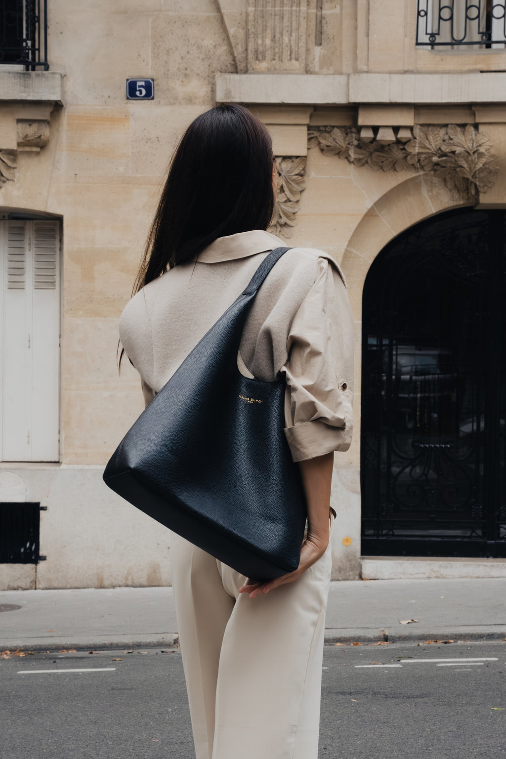 Sac Porté-Épaule Kira - Noir