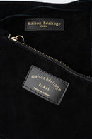 Sac Cabas Naya Suede - Noir
