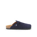 Noe Suede Navy Clogs - Men